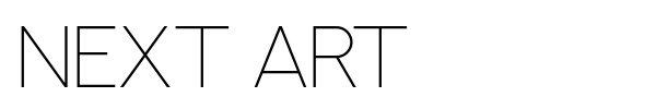 Next Art font preview